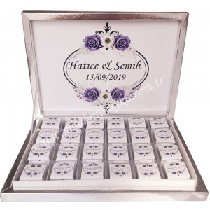 Söz - Nişan Çikolatası ( Mor Güllü - Kutulu - 72'li  )